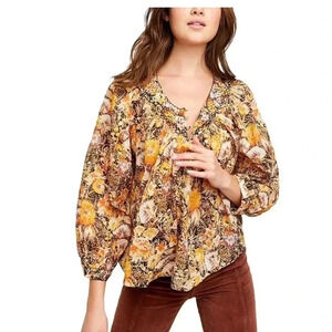 Free People Bohemia Style Blouse